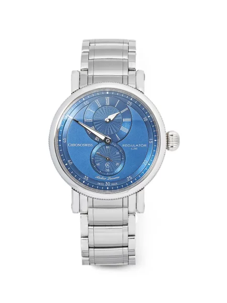 Ceas Chronoswiss clasic albastru