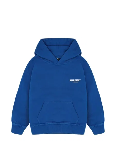 Bluza z kapturem dziecięca Represent niebieska
