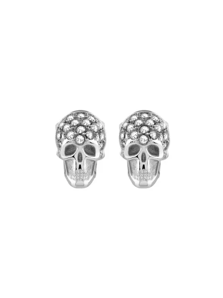Kolczyki Philipp Plein szare