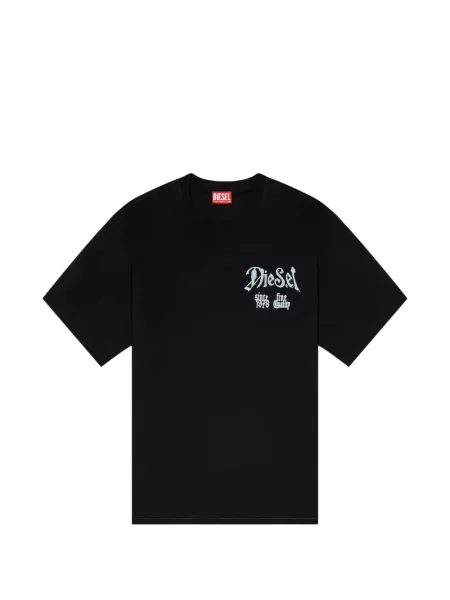 Tricou Diesel cu imagine negru