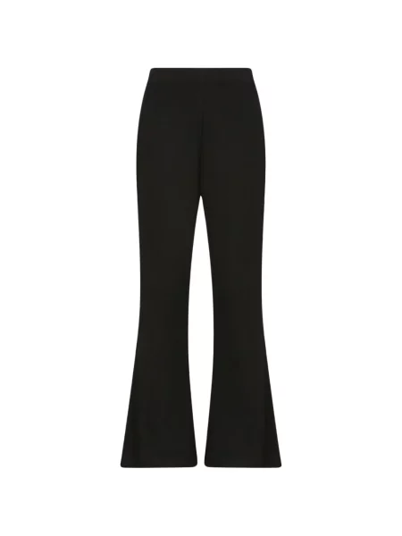 Pantaloni Izaak Azanei tricotate evazate negru