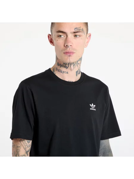 Adidas Tricou Trefoil Essentials Negru alb