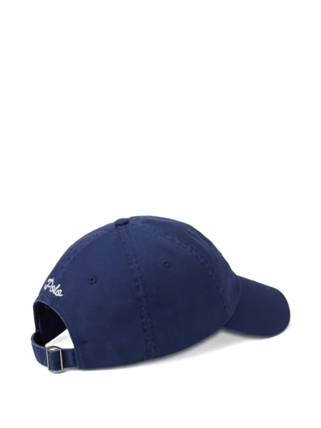Μικρός κασκέτο Polo Ralph Lauren με χαμηλή μέση υφαίνω διαγωνίως πράσινο
