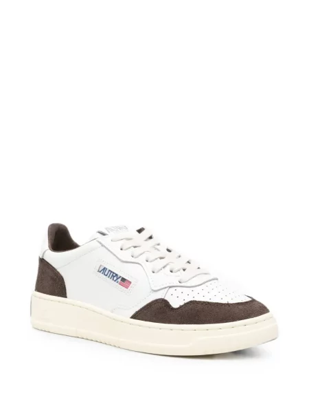 Sneakerși Autry cu autograf alb
