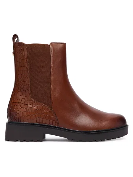 Μποτάκια Caprice καφέ