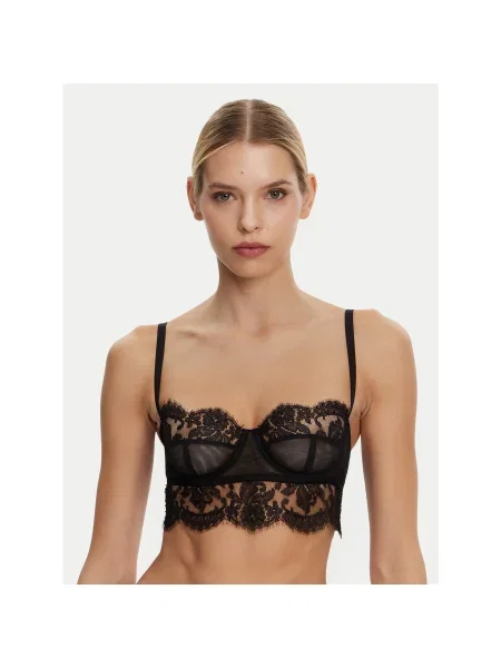 Csipkés melltartó Dolce&gabbana fekete