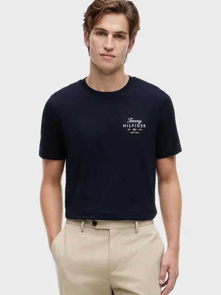 Футболка Tommy Hilfiger синя