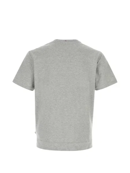 Tricou Moncler Grenoble cu autograf gri