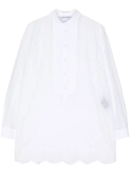 Rochie Dice Kayek cu broderie alb