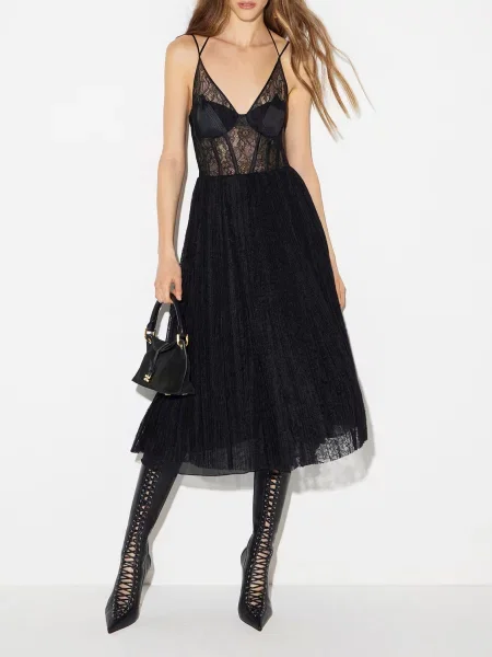 Платье Elisabetta Franchi черное