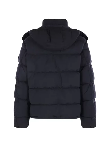 Пухено яке Stone Island синьо