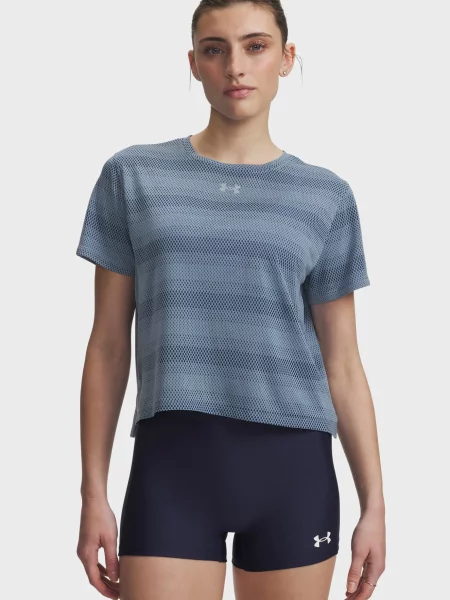 У смужку футболка Under Armour синя