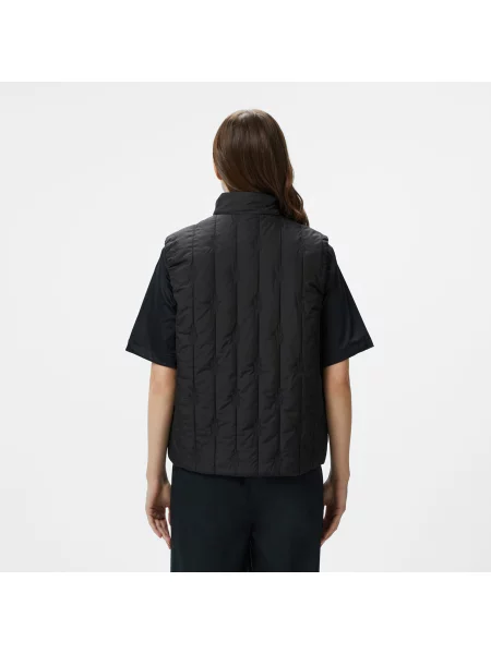 Жилет Lacoste с капюшоном с лого черный
