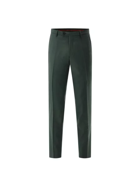 Club Of Gents Spodnie Mężczyzna M Wełna Cedric Trousers zielony