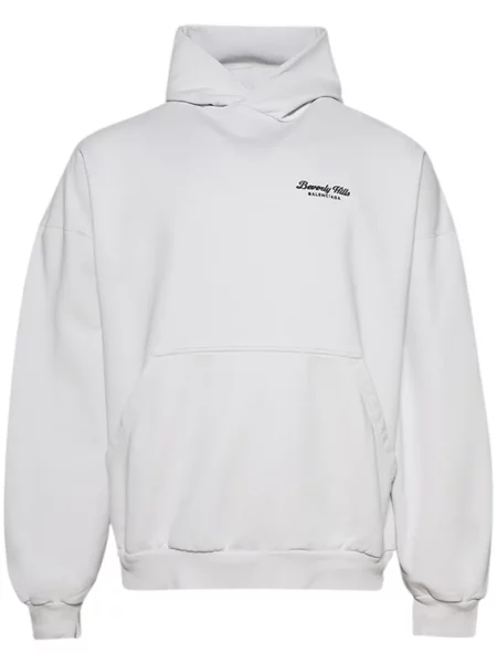 Hanorac cu glugă Balenciaga cu broderie