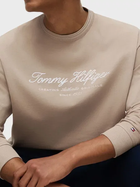 Свитшот Tommy Hilfiger бежевый