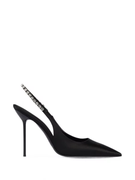 Sandale Paris Texas slingback negru