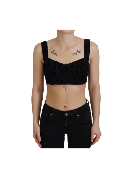 Majtki Dolce And Gabbana eleganckie czarne