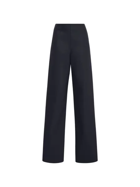 Pantaloni Adam Lippes de lână negru