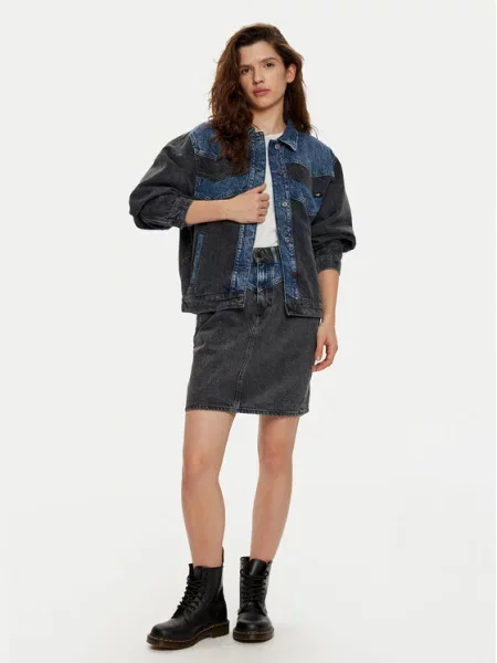 Jeans jakna Mustang črna