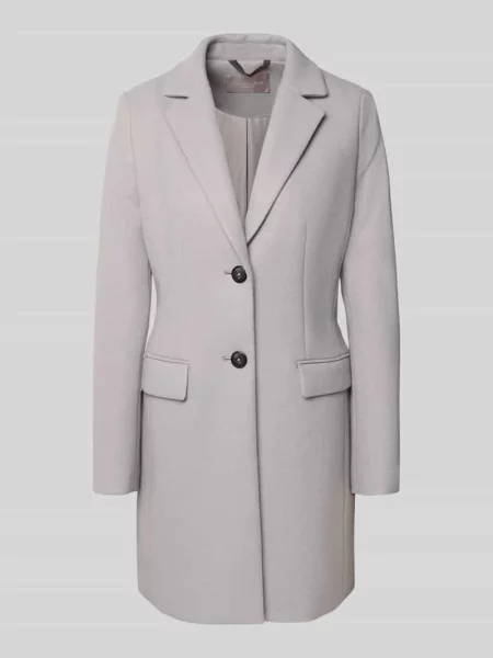 Płaszcz z kołnierzem z klapami i z patkami Christian Berg Woman Selection