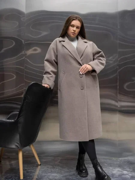 Пальто UVENTUM бежевий