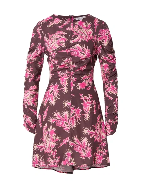 TOPSHOP Rochie / ciclam / roz / roz deschis bej