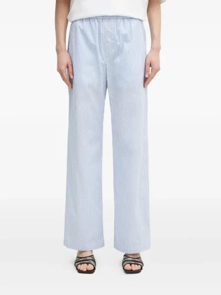 Pantaloni Fiorucci cu dungi albastru