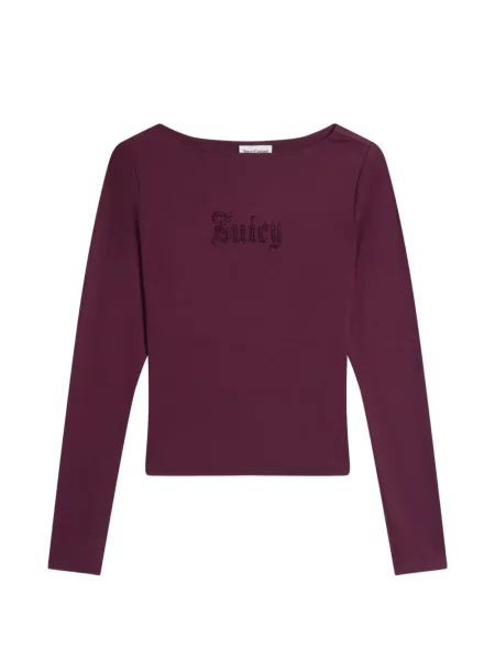 Stras tricou Juicy Couture violet