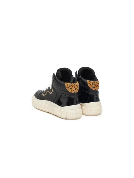 Geox Tenisice J Laquinny S crna