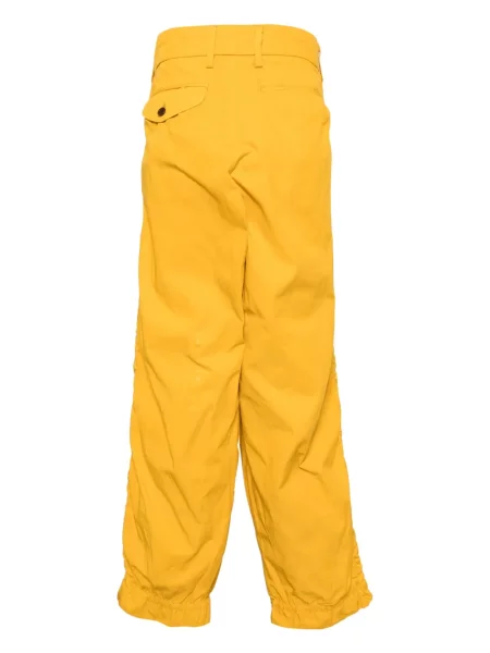 Pantaloni Kolor galben