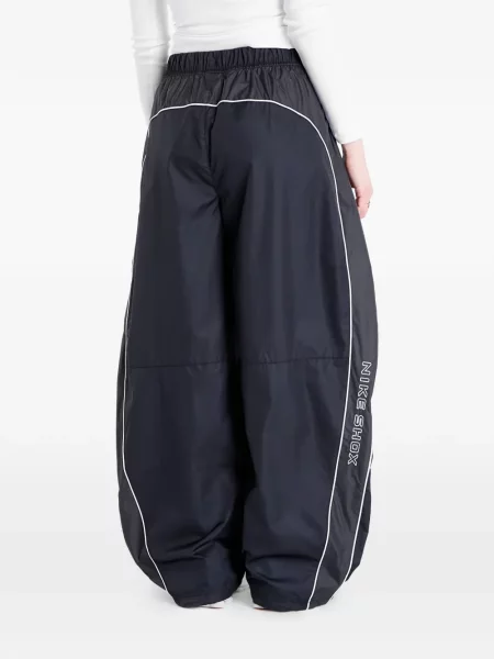 Kratak retro majica Nike s čipkom crna
