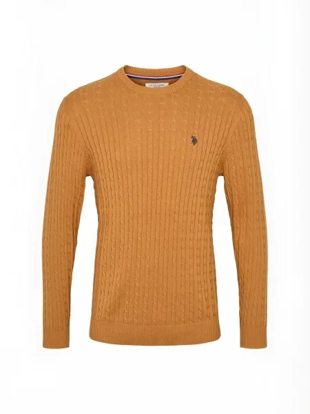 U.S. POLO ASSN. Pulover UMMads maro