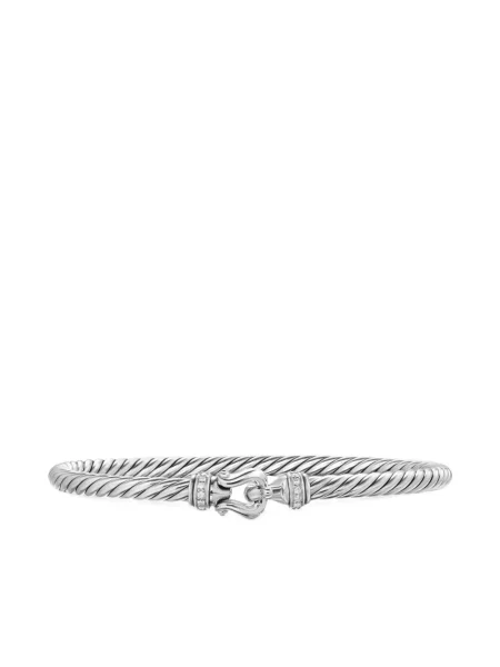 Brăţară David Yurman argintiu