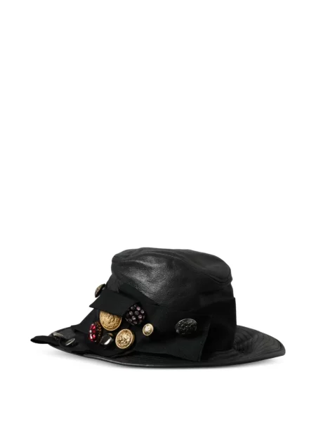 Căciulă Dolce & Gabbana din piele negru