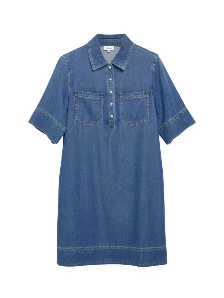 S.Oliver Rochie denim albastru