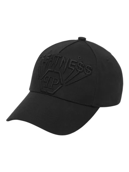 Czapka z daszkiem Philipp Plein z logo czarna