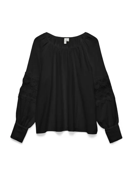VERO MODA Bluză negru