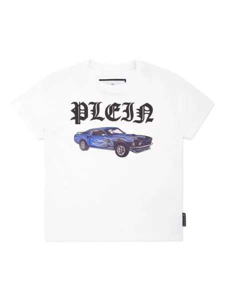 Koszulka dziecięca Philipp Plein biała