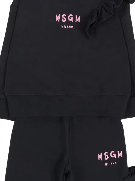 Dětska tepláková souprava Msgm černá