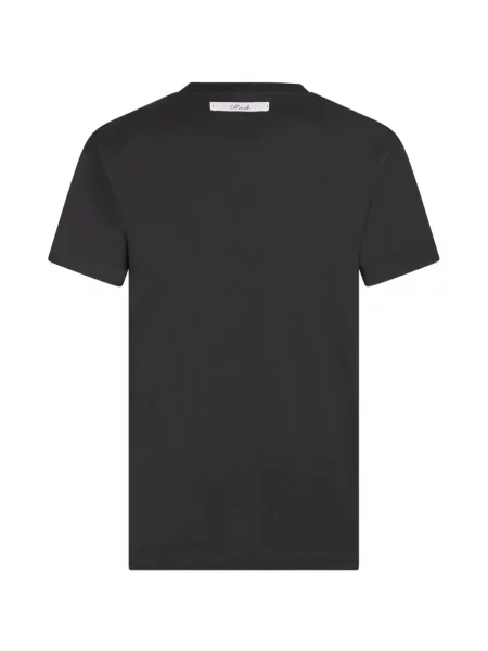 Scurt tricou John Richmond cu imagine negru