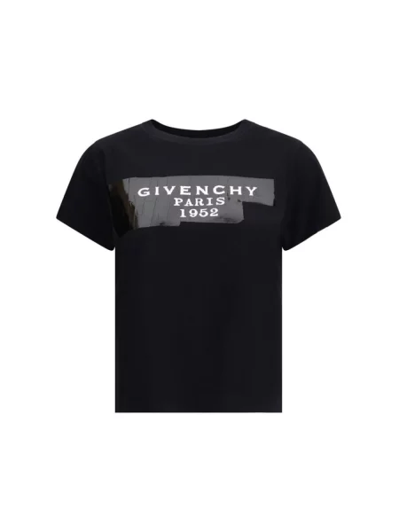 Koszulka Givenchy z nadrukiem czarna