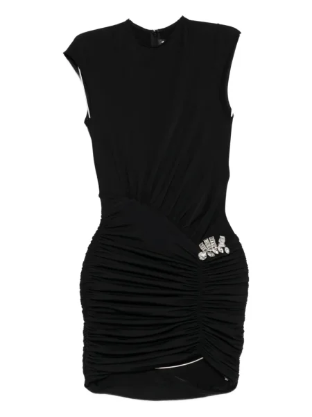 Rochie David Koma cu volane negru