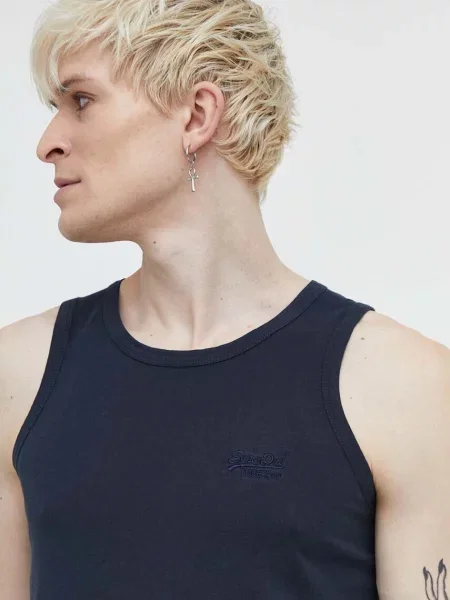 Тениска Superdry тъмносиньо