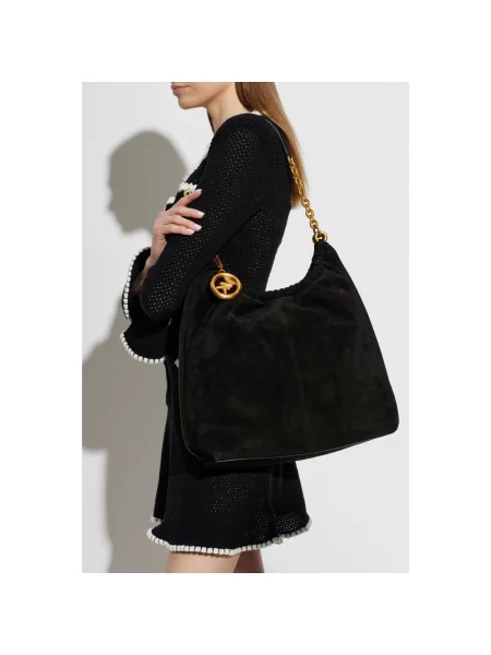 MICHAEL Michael Kors torebka shopper skórzana czarna