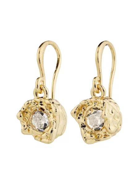 Pilgrim Uhani Callum zlata bela