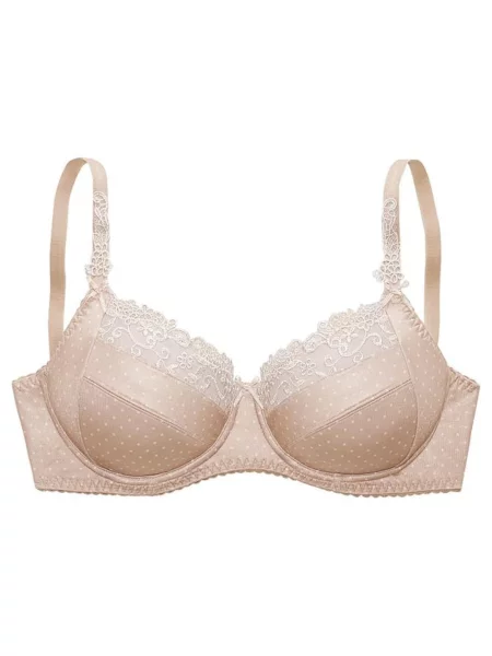 NUANCE Sutien pielii / pudră roz