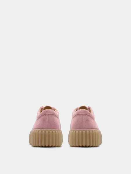 Ботинки Clarks розовые