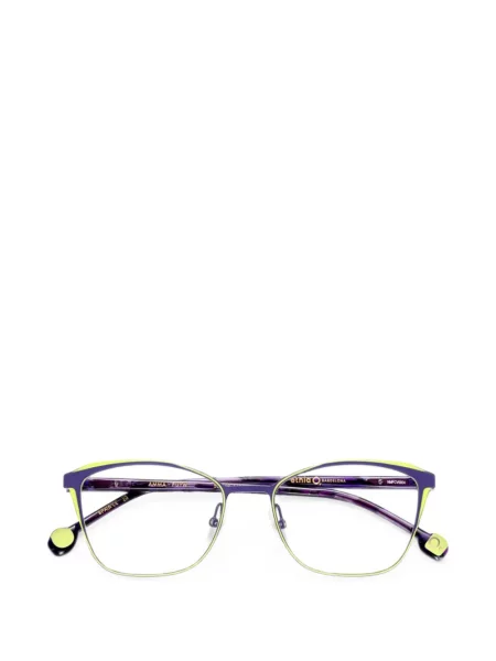 Ochelari de soare Etnia Barcelona cu imprimeu geometric violet