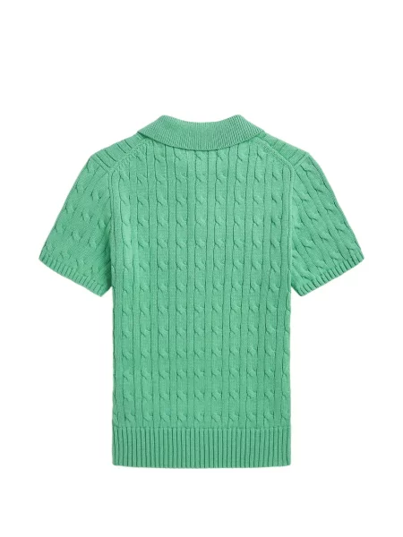 Koszulka polo dziecięca Polo Ralph Lauren zielona
